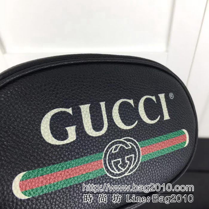 GUCCI古馳頂級原單 新款專櫃品質 實物實拍 476434印花 克色腰包 HY1106